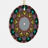 Christmas Riches Fraktal Keramik Ornament (Rechts)