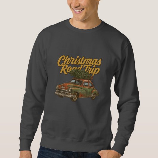 Christmas Road Trip Sweatshirt (Vorderseite)