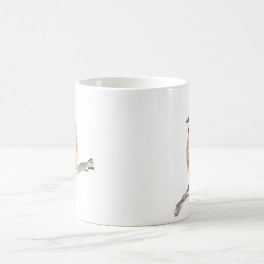 Christmas Robin Art Tasse (Mittel)