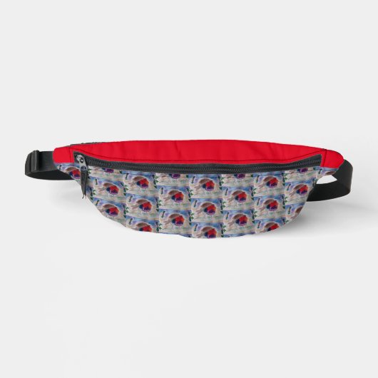 Christmas Robin Bum Bag Bauchtasche (Vorderseite)