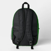 Christmas Robin Custom Bedruckter Rucksack (Rückseite)