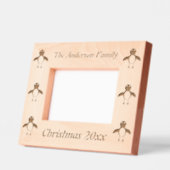 Christmas Robin Custom Geätzte Rahmen (Links)