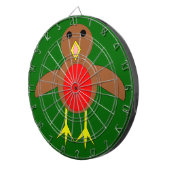 Christmas Robin Dart Board Dartscheibe (Vorderseite rechts)