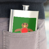 Christmas Robin Flasks Flachmann (Beispiel)