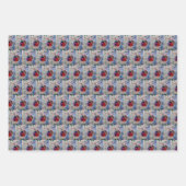 Christmas Robin Geschenkpapier Set (Vorderseite 2)