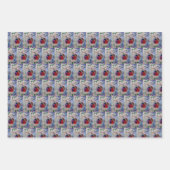 Christmas Robin Geschenkpapier Set (Vorderseite)