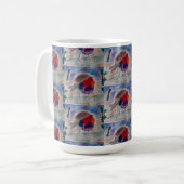 Christmas Robin Kaffeetasse (Vorderseite Links)