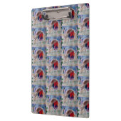 Christmas Robin Klemmbrett (Links)