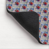 Christmas Robin Mousepad (Ecke)
