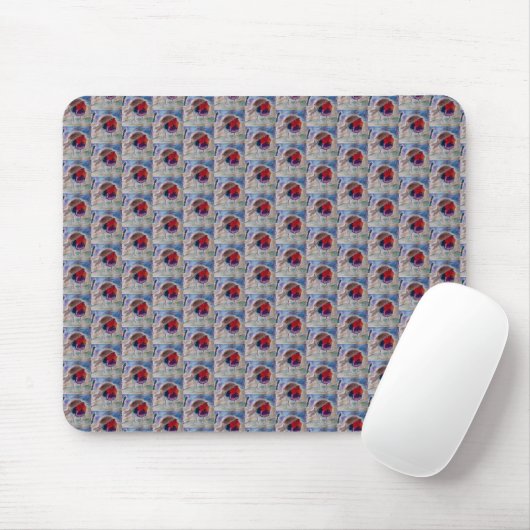 Christmas Robin Mousepad (Mit Mouse)