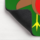 Christmas Robin Mousepad (Ecke)