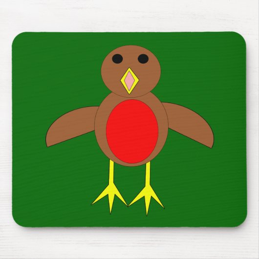 Christmas Robin Mousepad (Vorne)