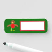 Christmas Robin Namensschild (Beispiel)
