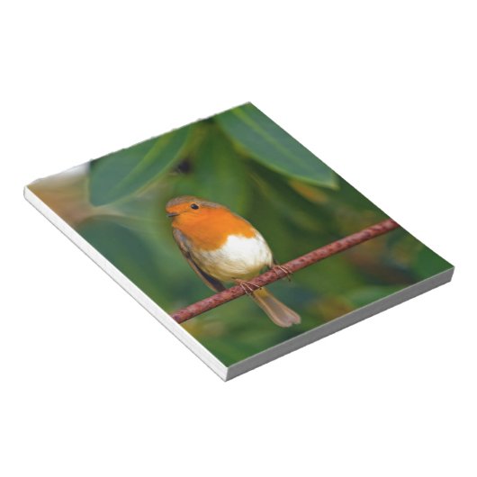 Christmas Robin Notizblock (angewinkelt)