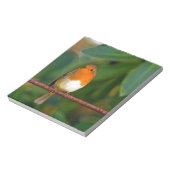 Christmas Robin Notizblock (Rotiert)