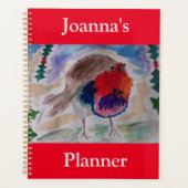 Christmas Robin Planer (Vorderseite)