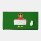 Christmas Robin Schreibtischunterlage (Tastatur & Maus)