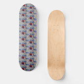 Christmas Robin Skateboard (Vorderseite)