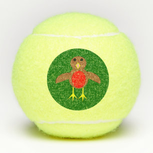 Christmas Robin Tennisbälle