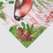 Christmas Robin Tissue Paper Seidenpapier (Ausschnitt)