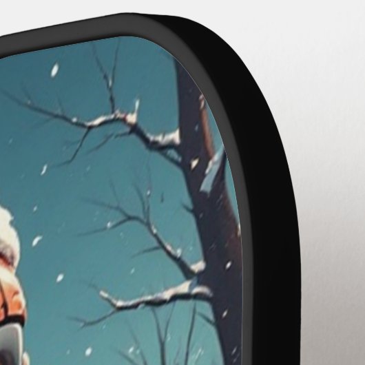 Christmas Robot Pickleball Schläger (Linke Seite)