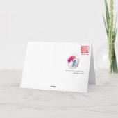 Christmas Rock Feiertagskarte (Rückseite)