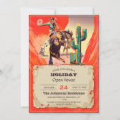 Christmas Rodeo Einladung (Vorderseite)