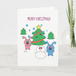 Christmas Rollys - A Christmas card Feiertagskarte