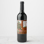 Christmas  room  weinetikett (Vorderseite)