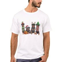 Christmas Rottweiler Hund Lover Geschenk, Happy Ho