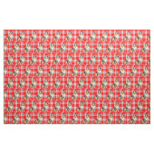 Christmas Rough Collie Dog mit Red Kariert Stoff (Yard (91,4 cm))