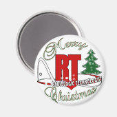 CHRISTMAS RT RADIOLOGIC TECHNOLOGIST MAGNET (Vorderseite/Rückseite)
