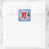 CHRISTMAS RT RADIOLOGIC TECHNOLOGIST QUADRATISCHER AUFKLEBER (Tasche)