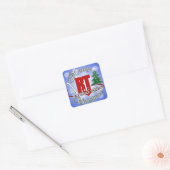 CHRISTMAS RT RADIOLOGIC TECHNOLOGIST QUADRATISCHER AUFKLEBER (Umschlag)