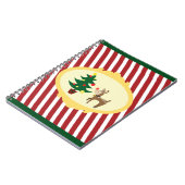 Christmas Rudolph Notizblock (Linke Seite)