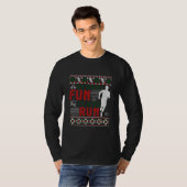 Christmas Running Shirt Runner Half Marathon 5k (Vorne ganz)