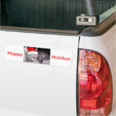 Christmas Russian Blue Gray Cats Autoaufkleber (Auf Lkw)