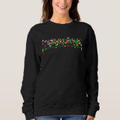 Christmas Sagittarius Zodiac Sign November Decembe Sweatshirt (Vorderseite)