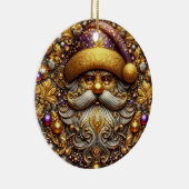 CHRISTMAS ~ Saint Nicholas 19. Jahrhundert ~ Keramik Ornament (Rechts)