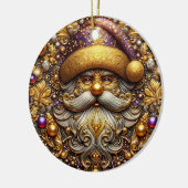 CHRISTMAS ~ Saint Nicholas 19. Jahrhundert ~ Keramik Ornament (Links)