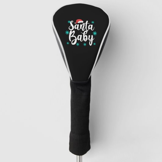Christmas Santa Baby Golf Headcover (Vorderseite)