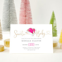 Christmas-Santa-Baby-Shower-Einladung