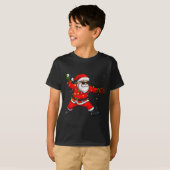 Christmas Santa Claus Baseball Tcher Boys Kids Tee (Vorne ganz)