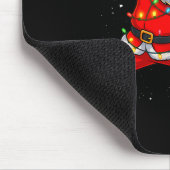 Christmas Santa Claus Baseball Tcher Boys Kids Tee Mousepad (Ecke)