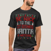 Christmas Santa Claus Cost Estimator Gift  T-Shirt (Vorderseite)