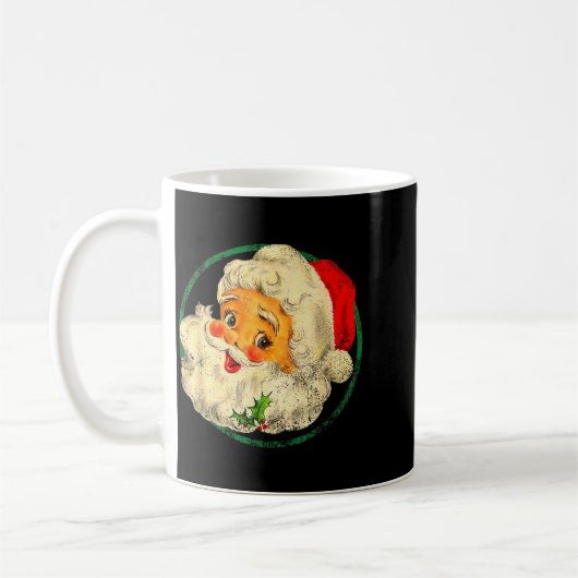 Christmas Santa Claus Face Old Fashioned Pajamas H Kaffeetasse (Links)