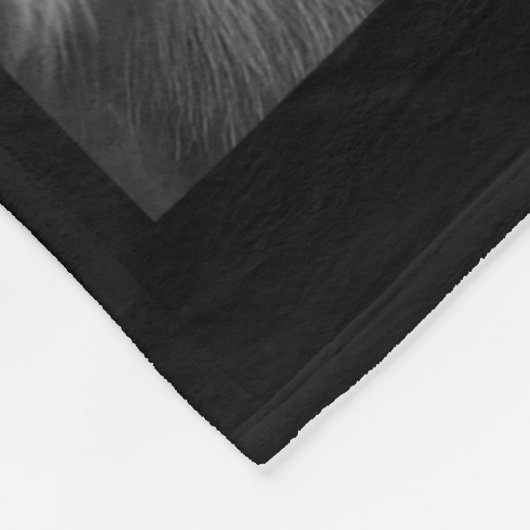 Christmas Santa Claus Merry X-mas Funny Cat Selfie Fleecedecke (Ecke)