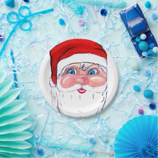 CHRISTMAS SANTA CLAUS PAPPTELLER (Party)