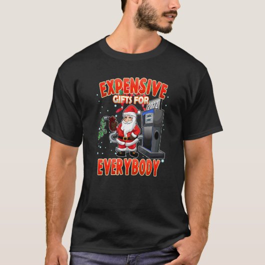 Christmas Santa Clause Expensive T-Shirt (Vorderseite)