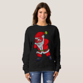 Christmas Santa Clause Griddy Dance Sweatshirt (Vorne ganz)